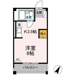 シュクレ川崎の物件間取画像